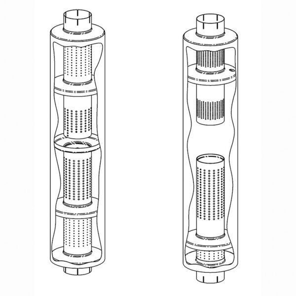 SPARECO Exhaust Muffler Features