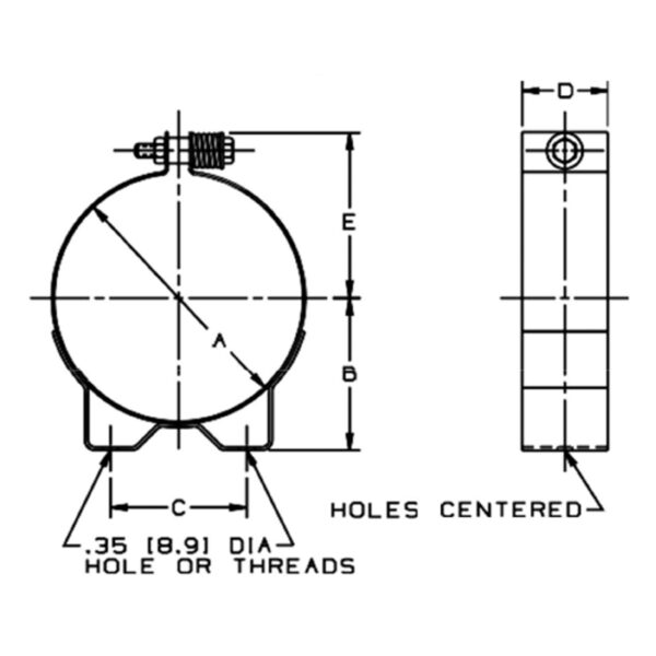 FPG Metal Mounting Band